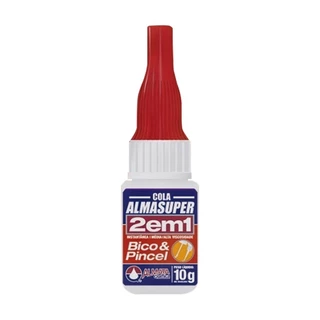 Cola Almasuper 2 em 1 Bico e Pincel Instantânea 10g em Oferta na Shopee
