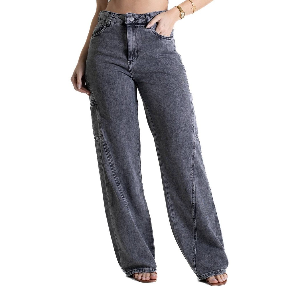 Calça Jeans Sawary Wide Leg - 280529