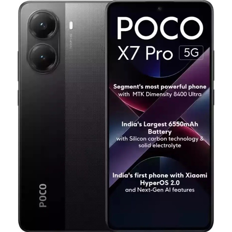Smartphone Xiaomi Poco X7 Pro 512GB / 256GB 5G Versão Global NFC Original