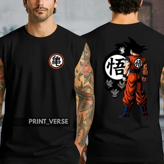 Camisa Regata Streetwear DBZ Goku Oversize Dragon Ball Manga Anime
