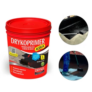 Primer asfáltico 1L para mantas e fitas asfálticas - DrykoPrimer em Oferta na Shopee
