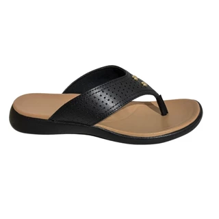 CHINELO EM COURO ANATOMICO USAFLEX em Oferta na Shopee