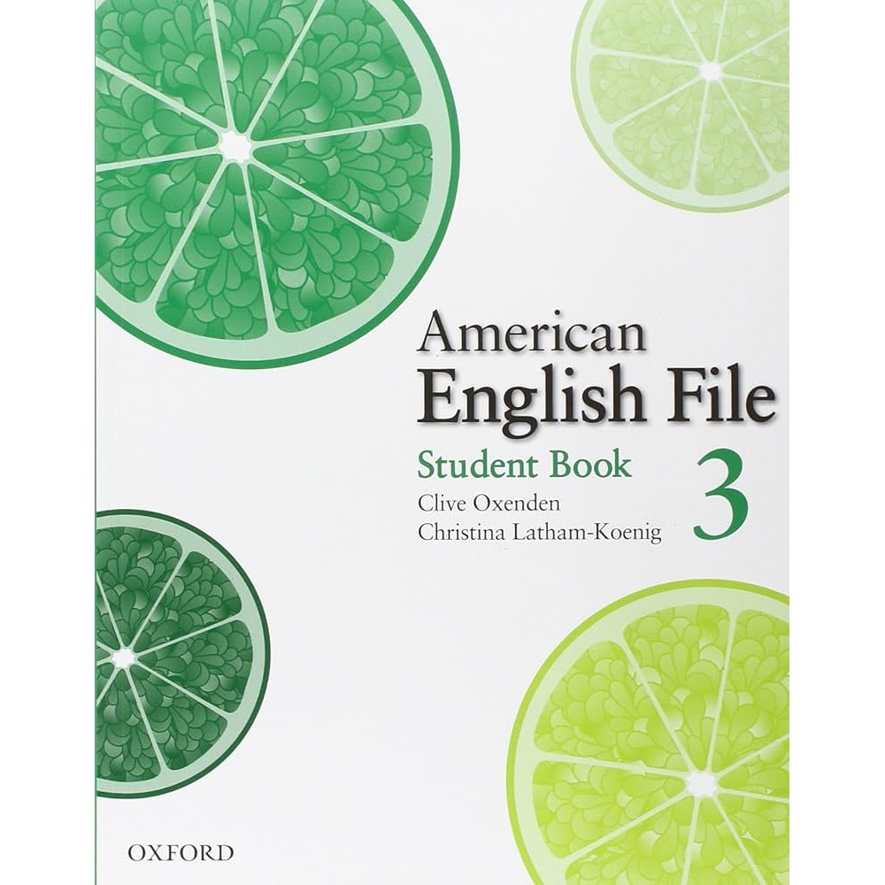 American English File 3 Workbook + Student book | Shopee Brasil