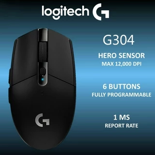 Logitech G304 Mouse Sem Fio 2000DPI Delay Jam Ergonômico Silencioso
