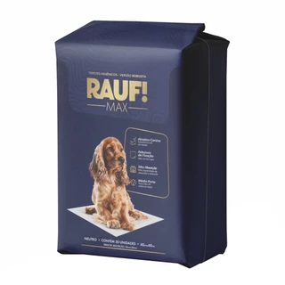 Tapete Higiênico Rauf Max Neutro 60x60cm - Embalagem com 30 Unidades em Oferta na Shopee