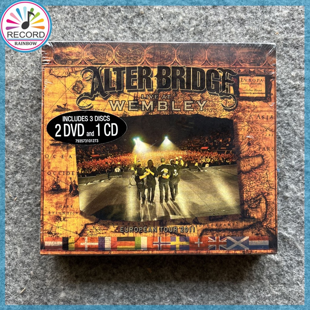 Alter Bridge Live At Wembley Original CD+2DVD Album [Lacrado] Brand New ...