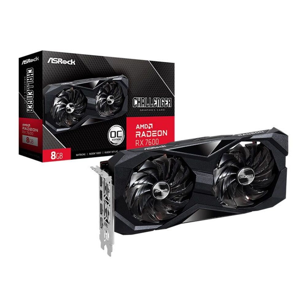Análise Completa da Placa De Vídeo RX 7600 Challenger ASRock: Vale a Pena?