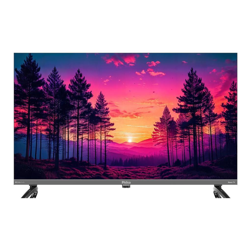 Smart TV 43" Philco QLED HDR10 Roku P43KRB