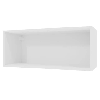 Armário Aéreo para Quarto 80 cm Nicho Aberto Branco Neo Madesa em Oferta na Shopee
