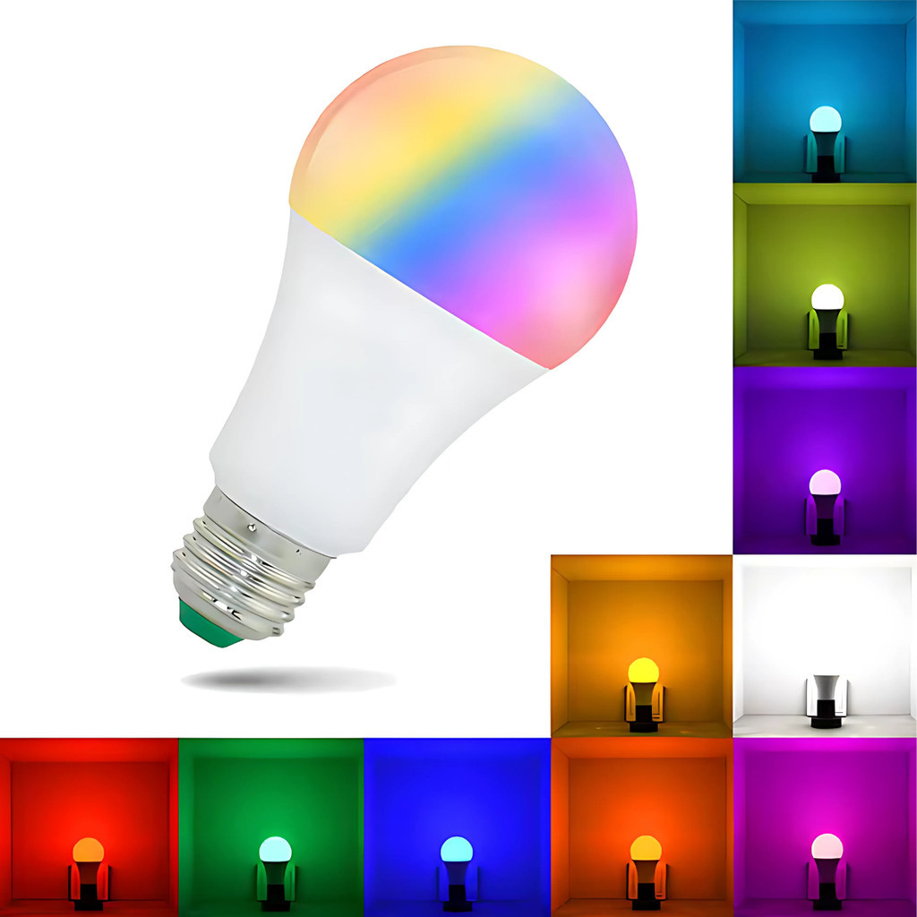 Lampada Inteligente Rgb Smart Life Tuya Para Alexa E Google Assistant 10 Watts