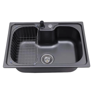 Cuba Gourmet para Cozinha com Acessórios Aço Inox 201 Texturizado 42x60cm Preto Carajás em Oferta na Shopee