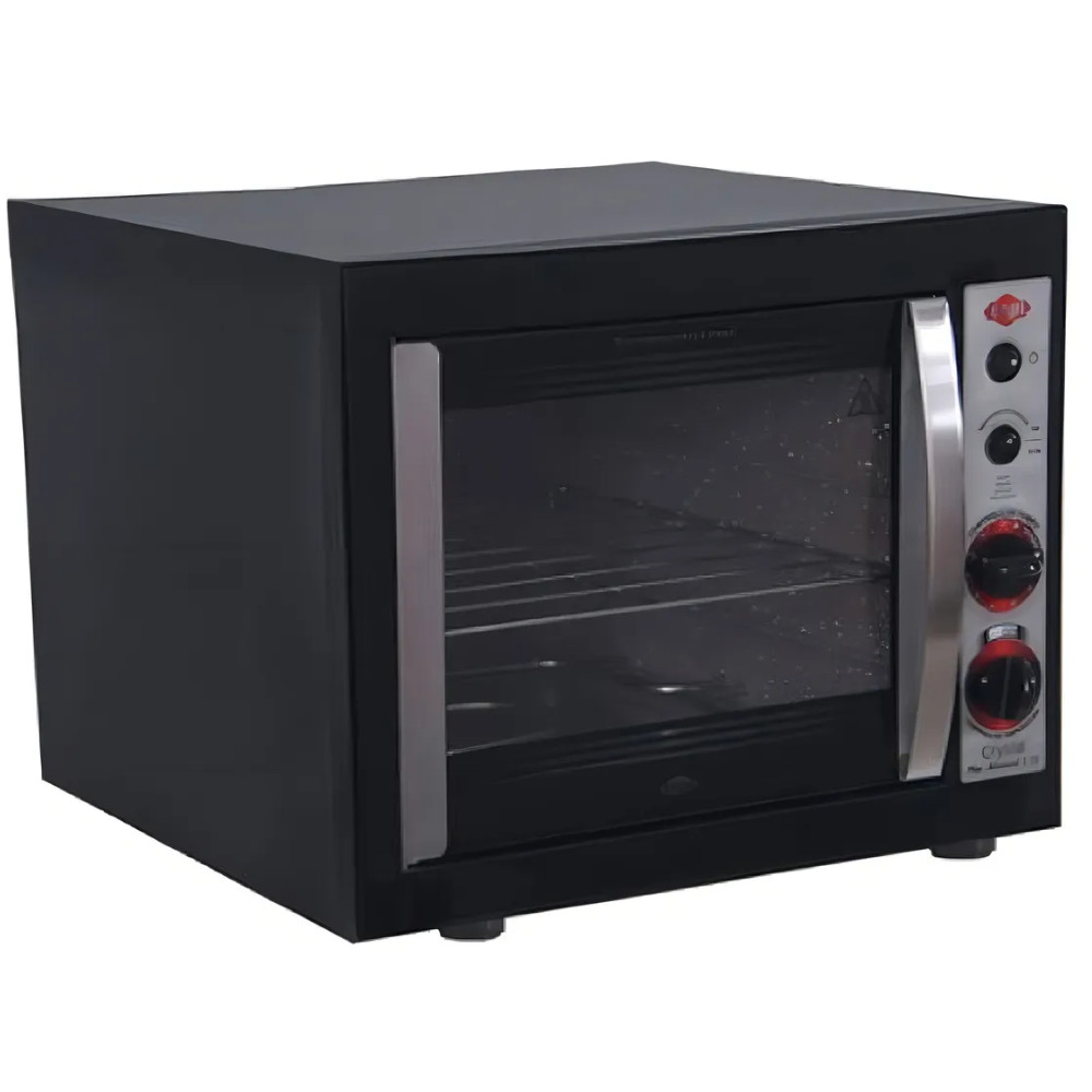 Forno Elétrico Crystal Plus Black Advanced 46L Layr