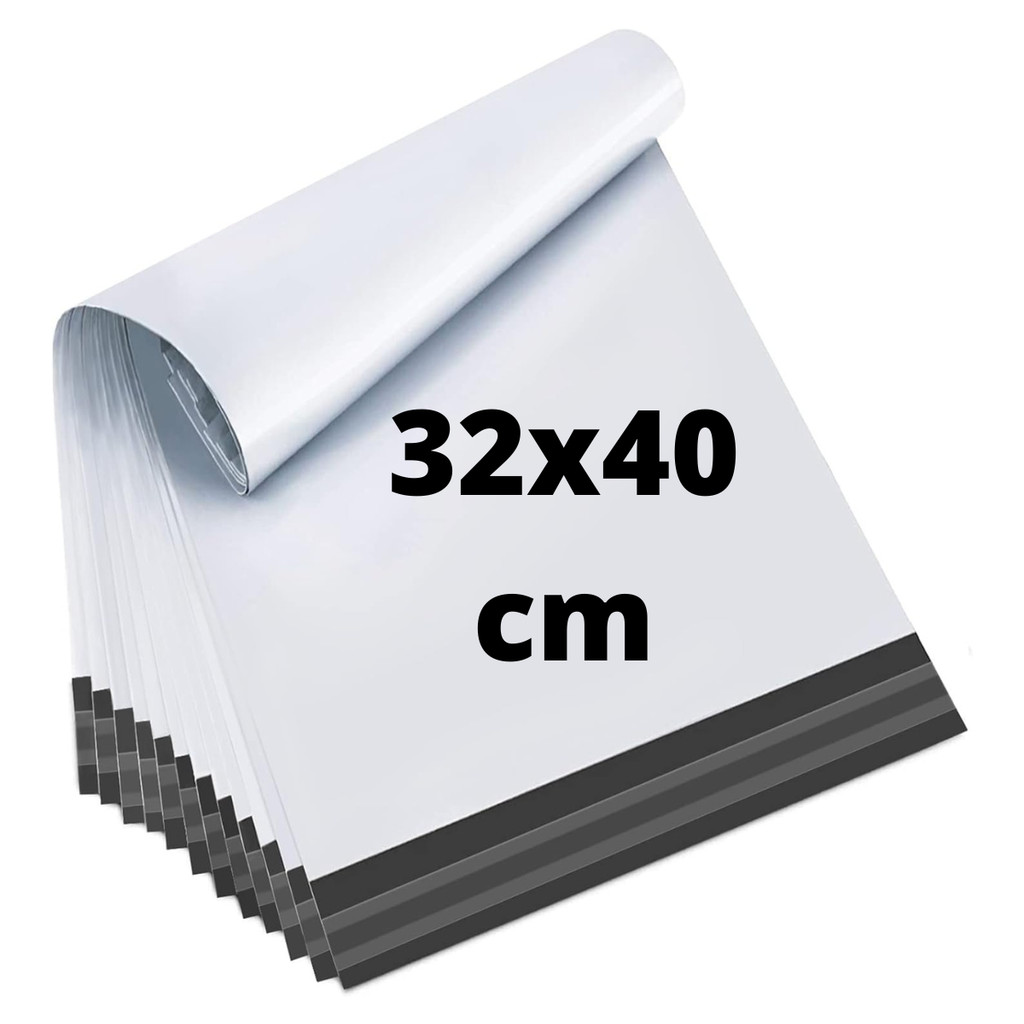 Envelope de Segurança Branco 32x40 - 10un Envios | Shopee Brasil