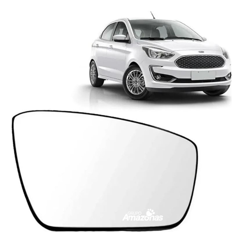 Lente Retrovisor Direito Original Ford Ka 2018 Ford