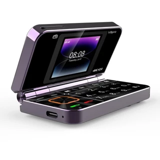 Telefone Transfronteiriço De Idioma Estrangeiro V8Pro Dobrável Com Tela Dupla 2G Modelo De Comércio Exterior Para Idosos