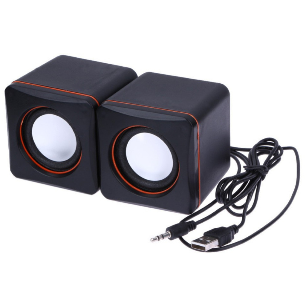 Caixa Caixinha de Som Potente Usb P2 Para Computador Pc Notebook Home Office - MIHOU.SE