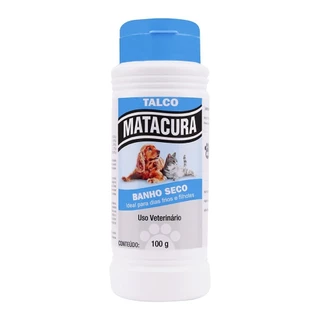 Talco Matacura Banho Seco 100g em Oferta na Shopee