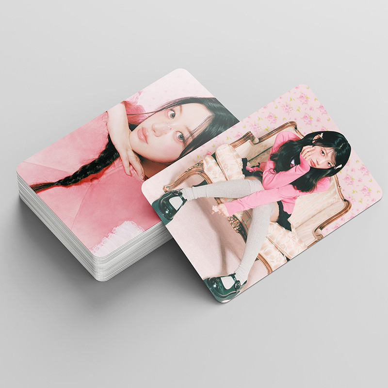 55pcs ILLIT LOMO Cartão Comemorativo Álbum Photocard KPOP