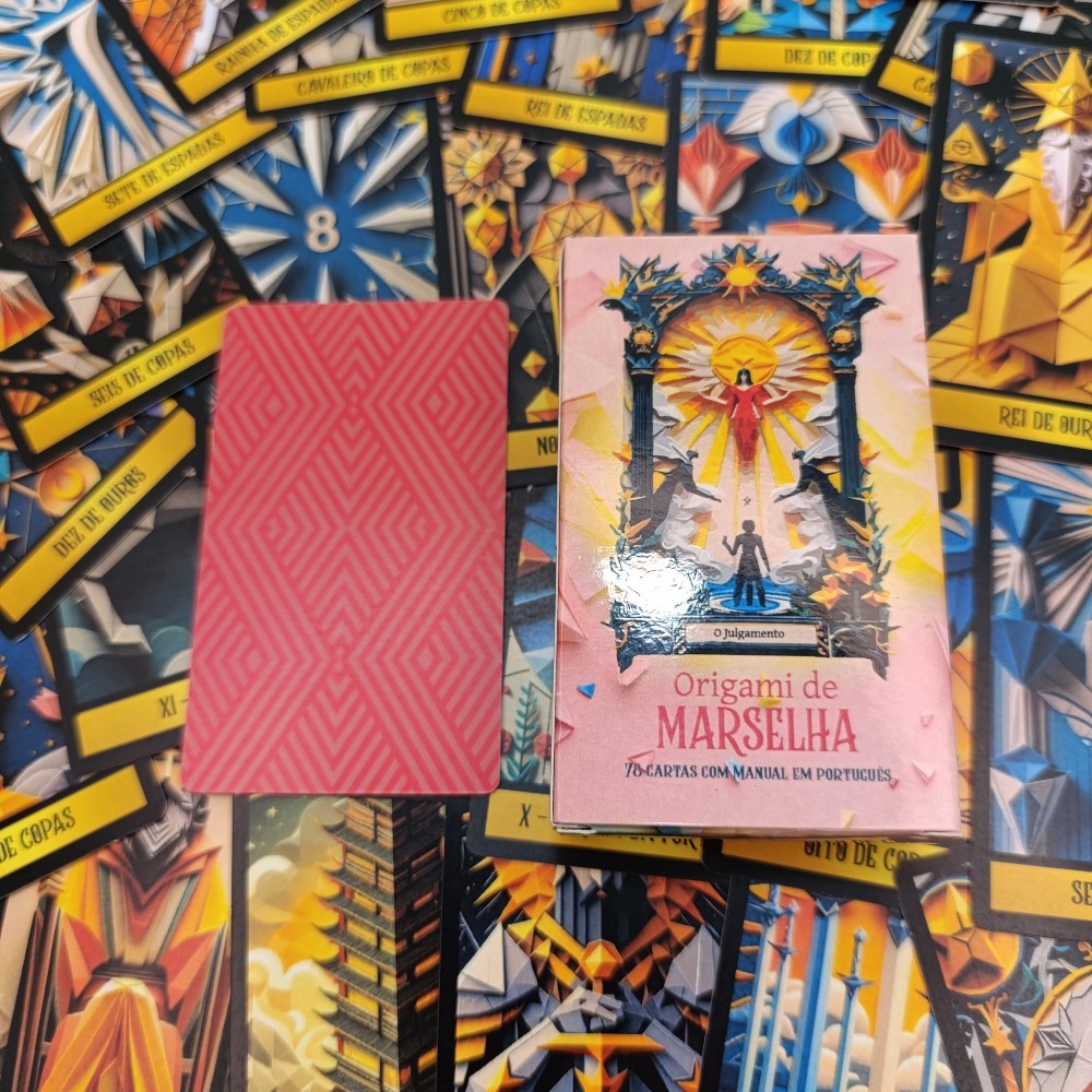 Tarot de Marselha Origami Completo Com 78 Cartas | Shopee Brasil