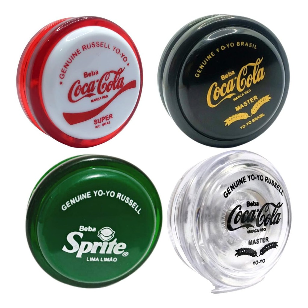 スポーツトイ・アクショントイ RK4040 Coca-Cola Russell Yo-Yo Kit com 4 Yo-yos Coca Original Premium Russell (yo-yo,ioio