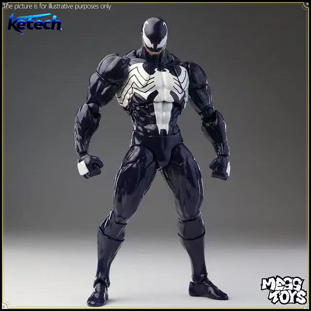 アメコミ Mess Toys Venom CT Mess Toys Symbiote Homem Aranha Figura De Ação Preto Fatal
