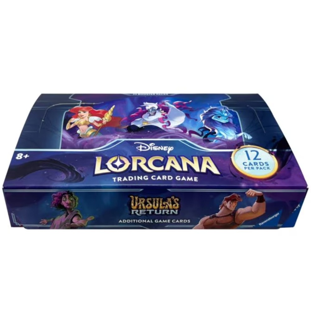 その他 Disney Lorcana Ursula's Return 4BOX BOOSTER BOX DISNEY LORCANA SET 4 URSULA'S RETURN CARDS PACKS