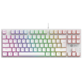 Teclado Mecânico Gamer Ninja Leap Pudim, Switch Blue Rainbow