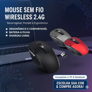 Mouse sem Fio de Longo Alcance na Black Friday 2025 | BuscaProdutos
