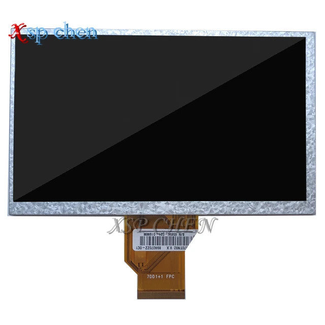 Tela LCD Touch Screen Display AT070TN92 V.X, AT070TN92, VX 7DD1 - Padrão de Qualidade Alta
