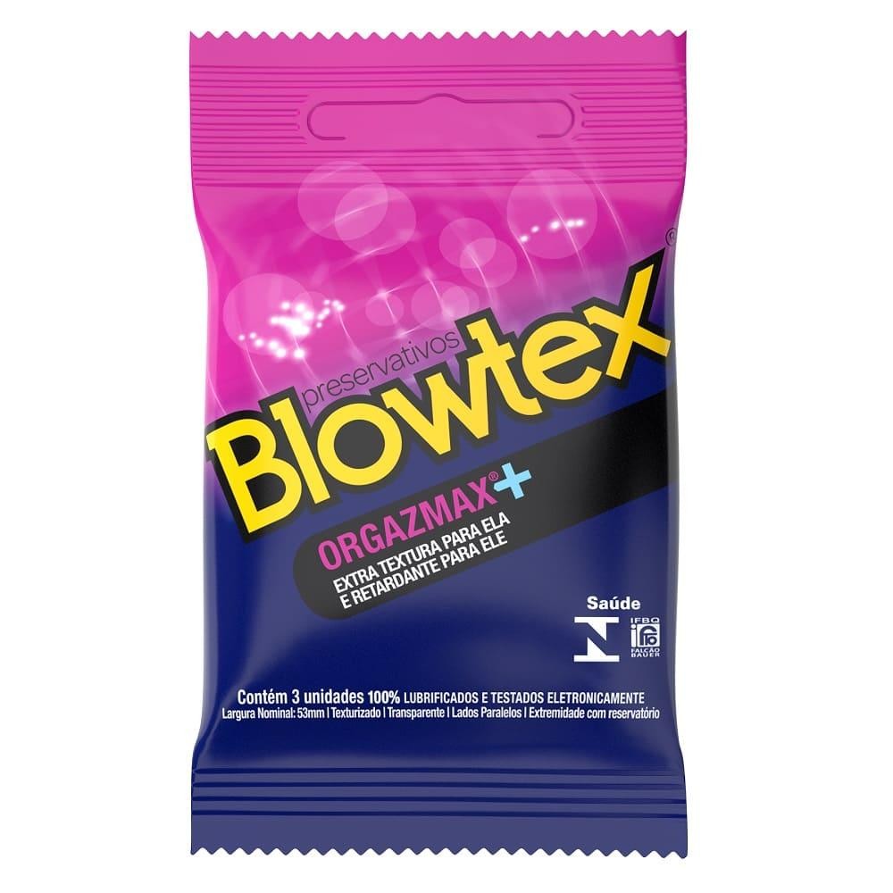 Preservativo Blowtex Orgazmax+ c/3un