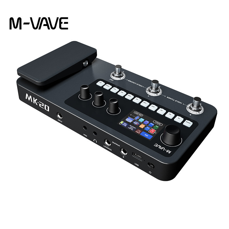 M-VAVE MK-20 ギターマルチエフェクター Amazon.co.jp: 【MK-20 マルチエフェクター 国内正規品】日本語電子