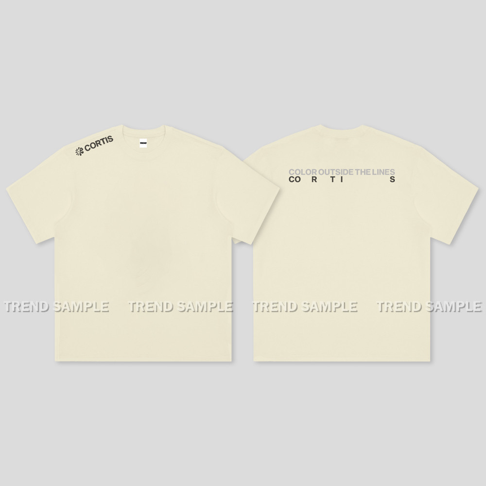 Camiseta De Algodão KPOP CORTIS Merch Unissex Moda Vintage Solta