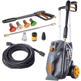 Lavadora de Alta Pressão Profissional Limpeza Pesada 5100 Turbo 2300 Psi Wap Com Rodas em Oferta na Shopee