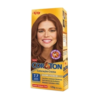 Cor E Ton 7.7 Marrom Dourado - em Oferta na Shopee