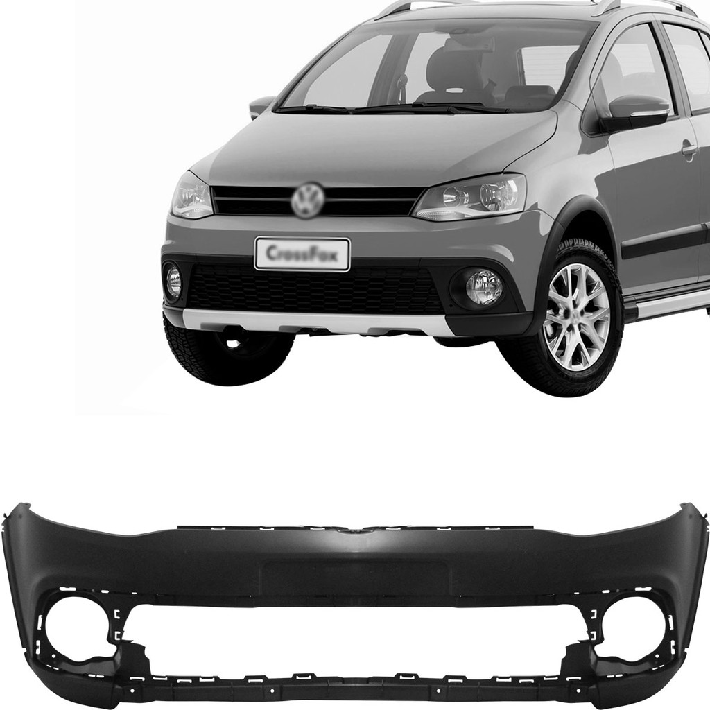 Parachoque Dianteiro Crossfox 2010 2011 2012 2013 2014 | Shopee Brasil