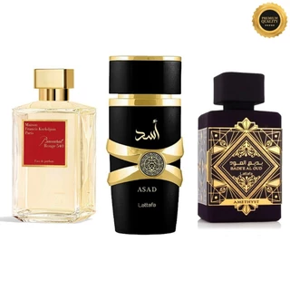 Kit 03 Perfume Arabes Masculino Importado Fragancia Concentrada Otima Fixação