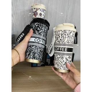 Caneca de café de aço inoxidável de 500ml, presente de aniversário, impressão 3D, várias cores disponíveis