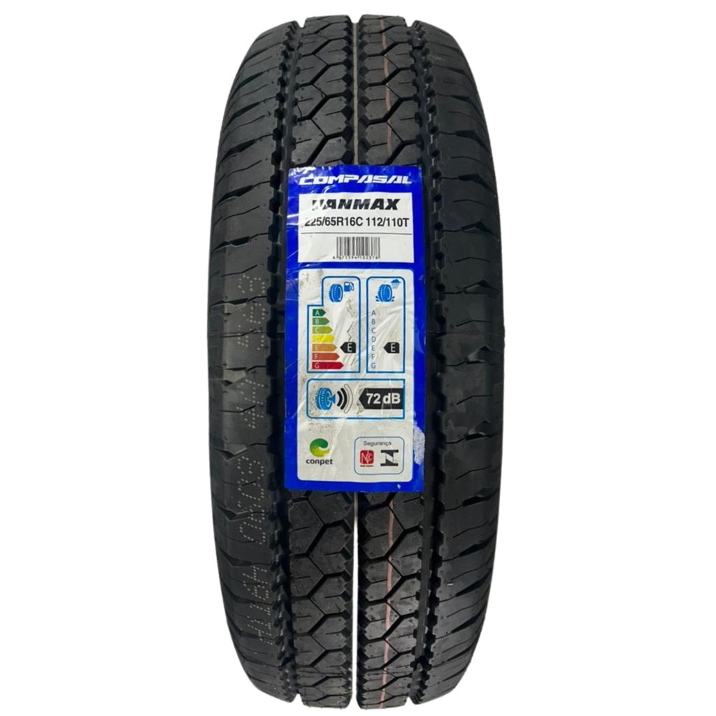 Pneu BRAVUS VANMAX 225/65R16C 8PR 112/110T Aro 16 Van Sprinter Ducato ...
