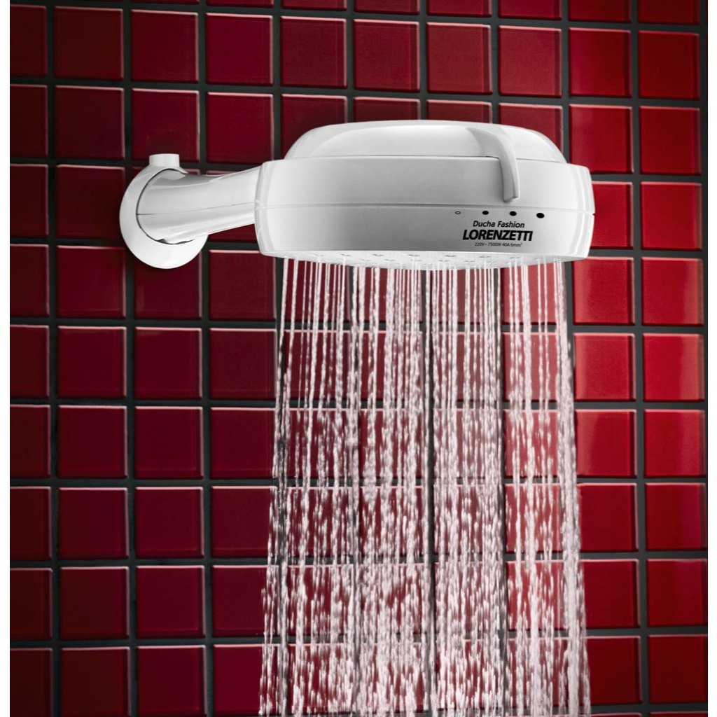 Chuveiro Ducha Fashion Elétrico Multitemperaturas Lorenzetti 220v ...