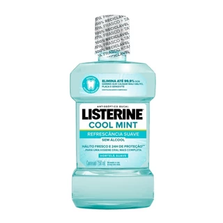 Enxaguante Bucal Listerine Cool Mint Sem Álcool 250mL em Oferta na Shopee
