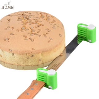 2 Peças Divisor de Bolo de 5 Camadas Cortador de Bolo Fatiador de Pão Fixador de Corte Ferramenta de Confeitaria