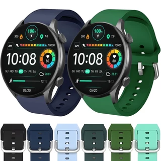 Pulseira Para Haylou Solar Plus RT3 LS16 Pulseira Silicone Para Haylou RT3 Solar Plus LS16