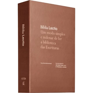 Bíblia Sagrada Lectio | Nova Versão Internacional | Caixa Box | Tecido Sobre Capa Dura em Oferta na Shopee