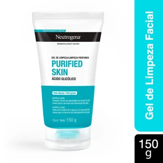 Neutrogena Purified Skin Gel de Limpeza Facial 150g em Oferta na Shopee