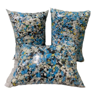 15 KG FLOCOS DE ESPUMA PARA ENCHIMENTO ESTOFADOS SOFAS POLTRONAS COLCHOES TRAVESSEIROS ALMOFADAS FUTTONS PET PELÚCIATOP