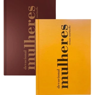 Kit 2 Livros | Devocional Mulheres 2025 + 2026 | Capa Dura | Viviane Martinello em Oferta na Shopee
