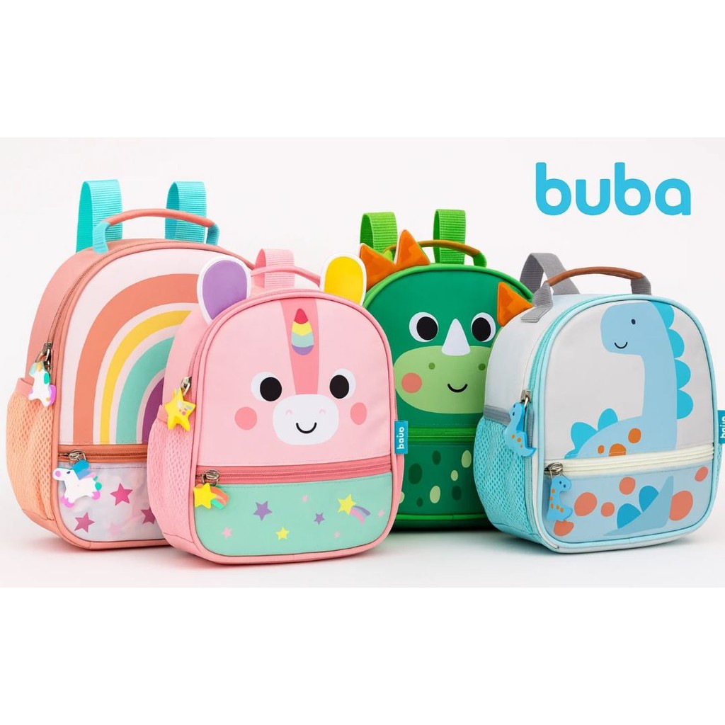 Lancheira Térmica Escolar Infantil 25x11cm Buba Magic e Buba Zoo ...