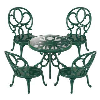 Conjunto de mesa e cadeiras de jardim Sylvanian Families C-621
