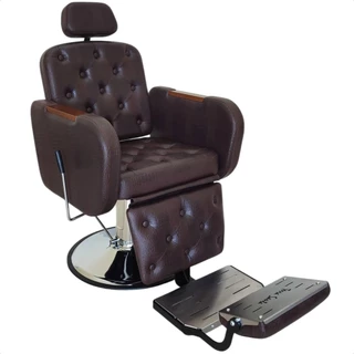 Cadeira Barbearia Hidráulica Reclinável Fluence em Oferta na Shopee