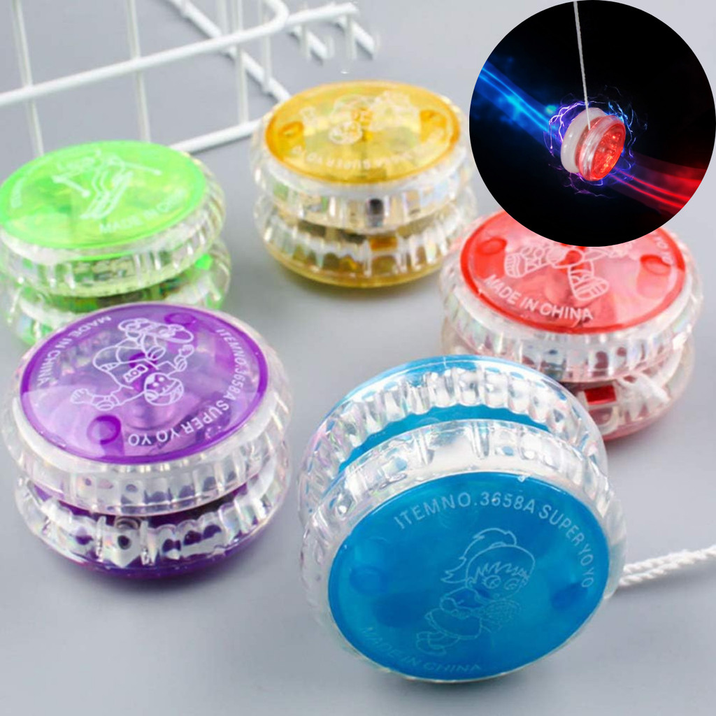 Ioiô Led Brinquedo Vai E Volta Infantil Com Luz Super Yo-yo | Shopee Brasil